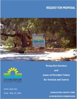 Pump-Out Services and Lease of Portable Toilets for Festival and Events - RFP# 2021-011