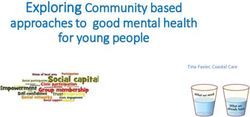 Exploring Community based approaches to good mental health for young people - Tina Favier, Coastal Care - Community Works