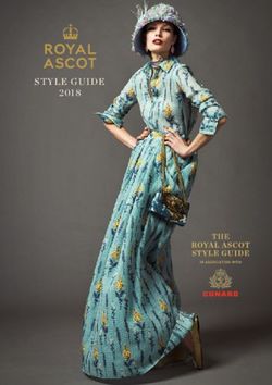 STYLE GUIDE 2018 - Ascot Racecourse