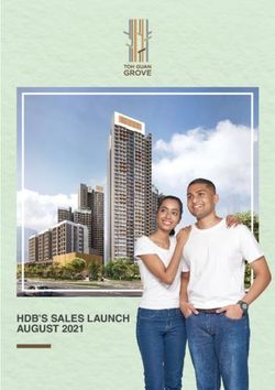 HDB'S SALES LAUNCH AUGUST 2021