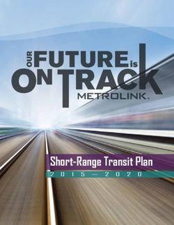 2015 Strategic Plan - Metrolink