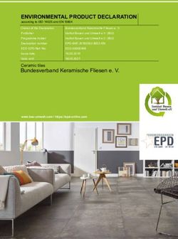 ENVIRONMENTAL PRODUCT DECLARATION - according to ISO 14025 and EN 15804 - Kerateam