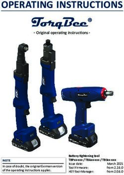 TORQBEE OPERATING INSTRUCTIONS - HS-TECHNIK GMBH