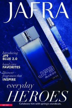 Everyday JF9 BLUE 2.0 FAVORITES Discover fragrances that - JAFRA