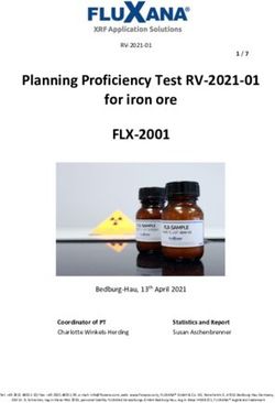 Planning Proficiency Test RV-2021-01 for iron ore - FLX-2001 - FLUXANA