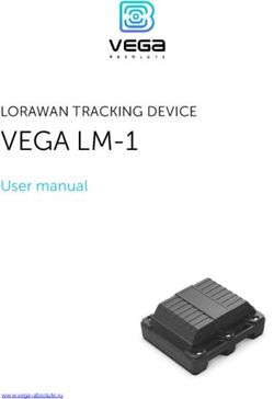 VEGA LM-1 LORAWAN TRACKING DEVICE - User manual - IOT VEGA