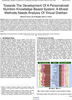Towards The Development Of A Personalized Nutrition Knowledge-Based System: A Mixed-Methods Needs Analysis Of Virtual Dietitian