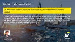EMEIA - India market insight - Q4 2020 sees a strong rebound in IPO activity; market sentiment remains positive - EY