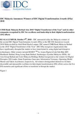 IDC Malaysia Announces Winners of IDC Digital Transformation Awards (DXa) 2018