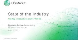 State of the Industry - And Key Introductions at 2017 NAIAS Stephanie Brinley, Senior Analyst - Find a Society