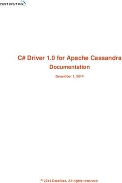 C# Driver 1.0 for Apache Cassandra Documentation - December 1, 2014 - 2014 DataStax. All rights reserved.