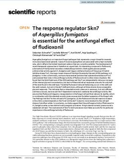 The response regulator Skn7 of Aspergillus fumigatus is essential for the antifungal effect of fludioxonil