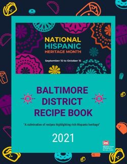 2021 BALTIMORE DISTRICT RECIPE BOOK - "A culmination of recipes highlighting rich Hispanic heritage"