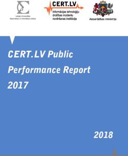 CERT.LV Public Performance Report 2017 2018
