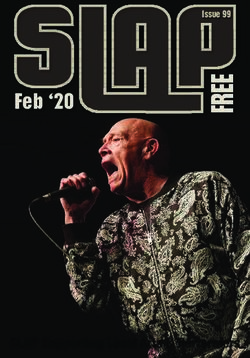Feb '20 - SLAP Supporting Local Arts & Performers - Issue 99