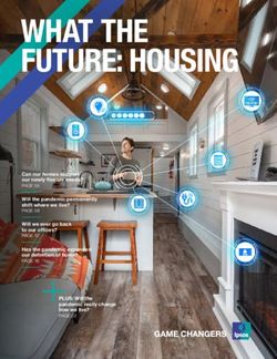 WHAT THE FUTURE: HOUSING - Ipsos Future