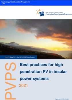 Best practices for high penetration PV in insular power systems 2021
