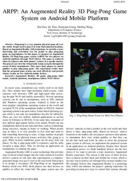 ARPP: An Augmented Reality 3D Ping-Pong Game System on Android Mobile Platform