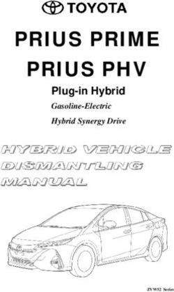 PRIUS PRIME PRIUS PHV - Plug-in Hybrid Gasoline-Electric Hybrid Synergy Drive - Toyota-Tech.eu