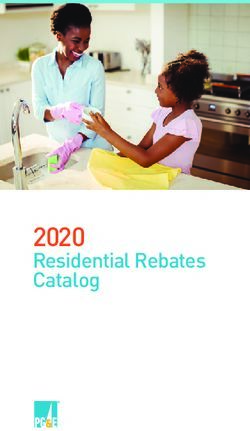 2020 Residential Rebates Catalog - PGE.com
