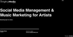 Social Media Management & Music Marketing for Artists - Marketing tips for artists - Webflow