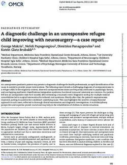 A diagnostic challenge in an unresponsive refugee child improving with neurosurgery-a case report - Oxford Academic Journals