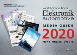 2020 Print online eVentS - weka fachmedien