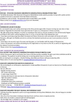 INTOUCH CLASSIFIED ADVERTISING 9TH JULY 2021 - British ...