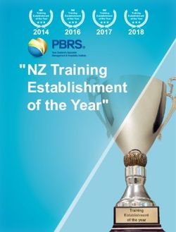 NZ Training Establishment of the Year" - "