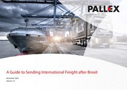 A Guide to Sending International Freight after Brexit - Linkline ...