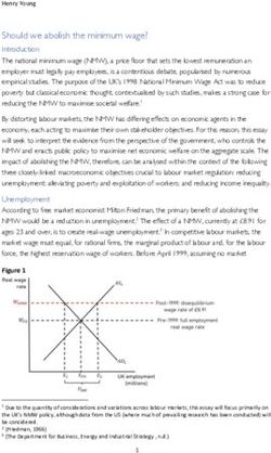 Should we abolish the minimum wage?