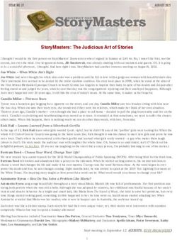 StoryMasters: The Judicious Art of Stories