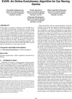 EVOR: An Online Evolutionary Algorithm for Car Racing Games