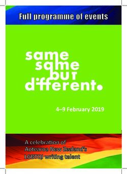 4-9 February 2019 - Same Same But Different NZ