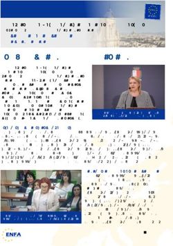 REPORT European Network of Fibromyalgia Associations (ENFA) Conference 2018 - Societal Impact of Pain (SIP)