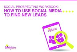 HOW TO USE SOCIAL MEDIA TO FIND NEW LEADS - SOCIAL PROSPECTING WORKBOOK