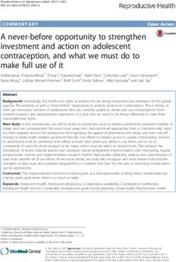 A never-before opportunity to strengthen investment and action on adolescent contraception, and what we must do to make full use of it