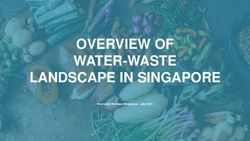 OVERVIEW OF WATER-WASTE LANDSCAPE IN SINGAPORE