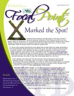 Marked the Spot! - American Institute of Floral Designers