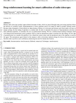 Deep reinforcement learning for smart calibration of radio telescopes