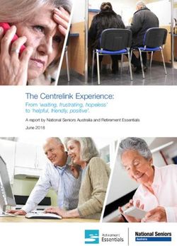 The Centrelink Experience: From 'waiting, frustrating, hopeless' to 'helpful, friendly, positive' - National Seniors Australia