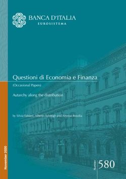 R 580 - Autarchy along the distribution by Silvia Fabiani, Alberto Felettigh and Alfonso Rosolia - Banca d'Italia