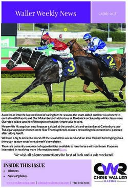 Waller Weekly News - Chris Waller Racing