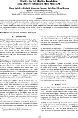 Hindi to English Machine Translation: Using Effective Selection in Multi-Model SMT