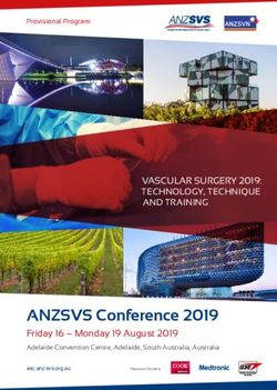ANZSVS Conference 2019 - Friday 16 - Monday 19 August 2019 Adelaide Convention Centre, Adelaide, South Australia, Australia