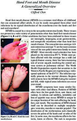 Hand Foot and Mouth Disease A Generalized Overview - IAPO