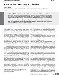 Autoreactive T cells in type 1 diabetes - Journal of Clinical ...