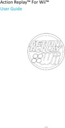 Action Replay For Wii User Guide