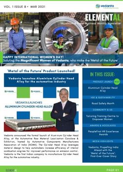 ELEMENTAL - IN THIS ISSUE: Vedanta Aluminium