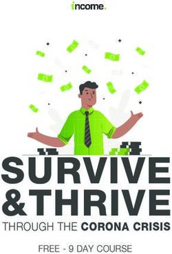 SURVIVE &THRIVE THROUGH THE CORONA CRISIS - FREE - 9 DAY COURSE - SA Shares